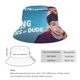 thumbnail image 2 of Poderes Curativos del Tipo Sombrero bucket para adultos, gorra de protección solar, sombrero de pescador plegable para viajes al aire libre, pesca y actividades de verano, 2 of 6