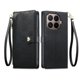 thumbnail image 1 of Funda Billetera con Cierre para [Xiaomi 17T] con Tarjetero, Soporte y Correa de ManoNegro, 1 of 5
