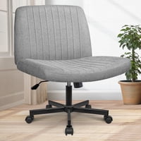 Silla Orange Factory Criss Cross De Oficina Sin Brazos, Tela Gris