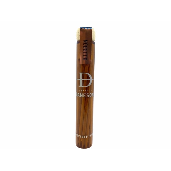Palillos de dientes de madera con sabor a bourbon Daneson Sameriver