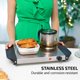 thumbnail image 4 of Servidor de buffet y calentador de comida OVENTE FW152S 2x1.5L inoxidable, 4 of 8