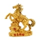 thumbnail image 5 of Adorno Feng Shui Moderno Hecho A Mano Con Forma De Caballo Para Habitaciones De Invitados Y Negocios, Dorado., 5 of 5