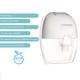 thumbnail image 2 of Extractor de leche Manos Libre Blanco, 2 of 3