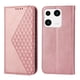 thumbnail image 1 of Funda Flip FOXDOCK para Xiaomi 13 , Estilo Billetera con Diseño Rombo, Correa de Mano y Soporte, Uso Diario, 1 of 6