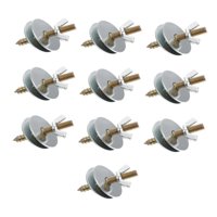 Magideal - Juego De Tornillos De 10 Piezas Con Tuercas Enjauladas, Tornillos Y Tuercas De Montaje Para Percha De Jaula Para Pájaros, Soportes Para Pájaros, Ramas