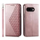 thumbnail image 4 of Funda Flip FOXDOCK para Google Pixel 9A , Estilo Billetera con Diseño Rombo, Correa de Mano y Soporte, Uso Diario, 4 of 6