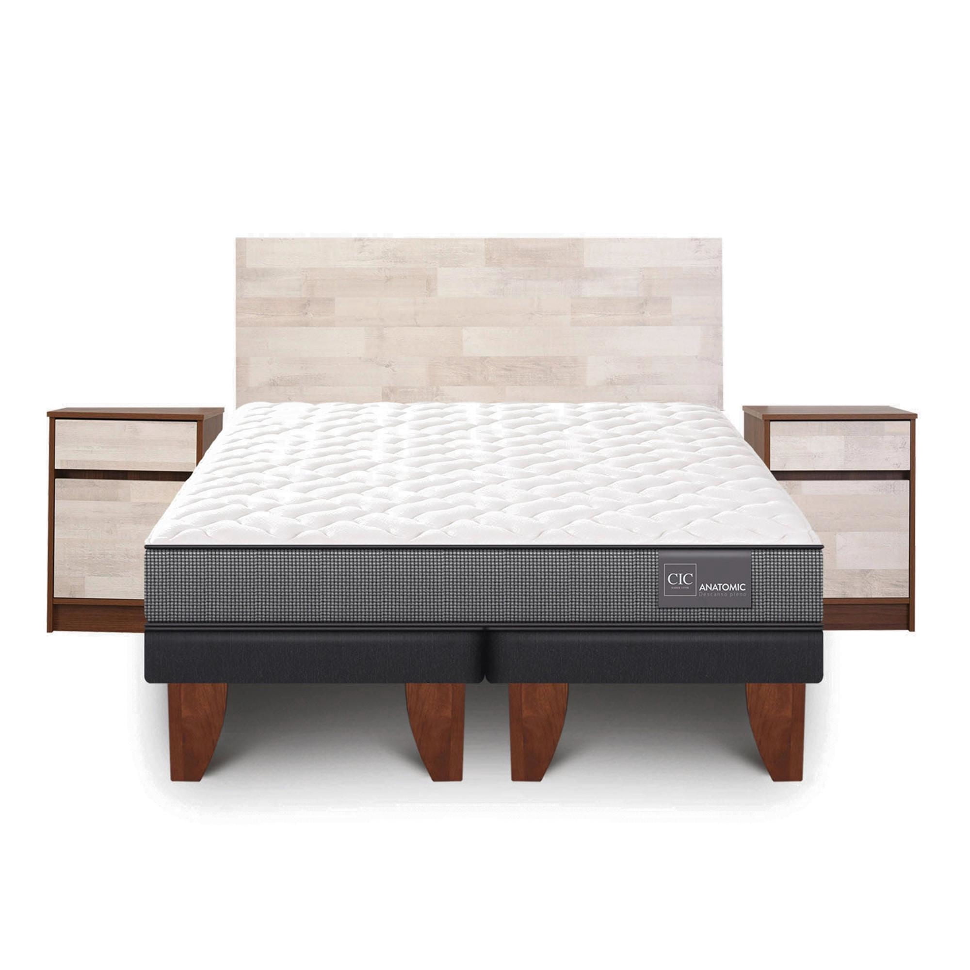 Cama Europea Anatomic 2 Plaza Base Dividida