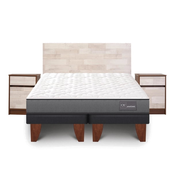 Cama Europea Anatomic 2 Plaza Base Dividida