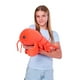 thumbnail image 4 of Peluche Blandito Hug-A-Lumps De Zuru - Lenny Langosta, 4 of 4