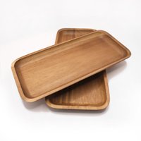 Bandeja Rectangular De Madera De Acacia Kawi®