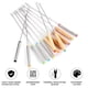 thumbnail image 3 of Tenedores Para Fondue 24 Unidades 24 5 Cm Acero Inoxidable Y Madera, 3 of 7