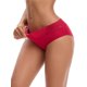 thumbnail image 4 of INSPIRE CHIC Braguitas de Mujer Regreso a Clases Ropa Interior de Encaje de Cintura Media Suave y Transpirable M Rojo, 4 of 4