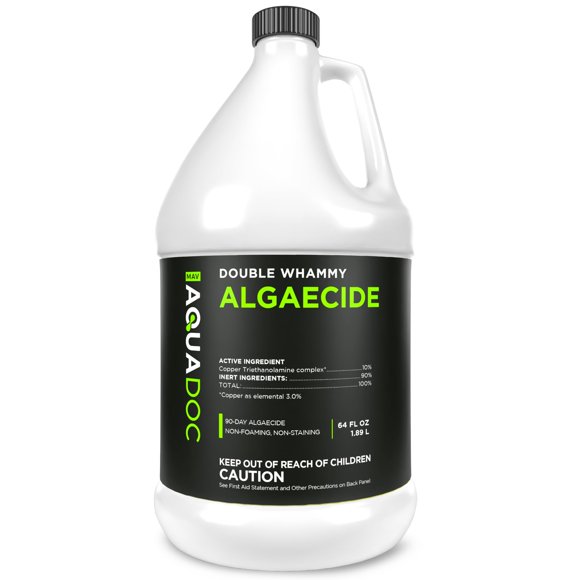 Algaecide MAV AquaDoc Double Whammy de 1,89 litros para colocar/sobre el suelo