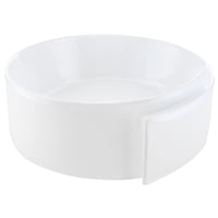 Domsa - Lavamanos Sobreponer Espiral Redondo Blanco 37X37X14,5