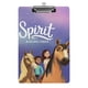 thumbnail image 1 of Spirit: Cabalgando Libre Portapapeles de acrílico A4, tamaño carta estándar, carpeta con clip 31.8x 21.5CM para estudiantes, profesores y oficina, 1 of 6