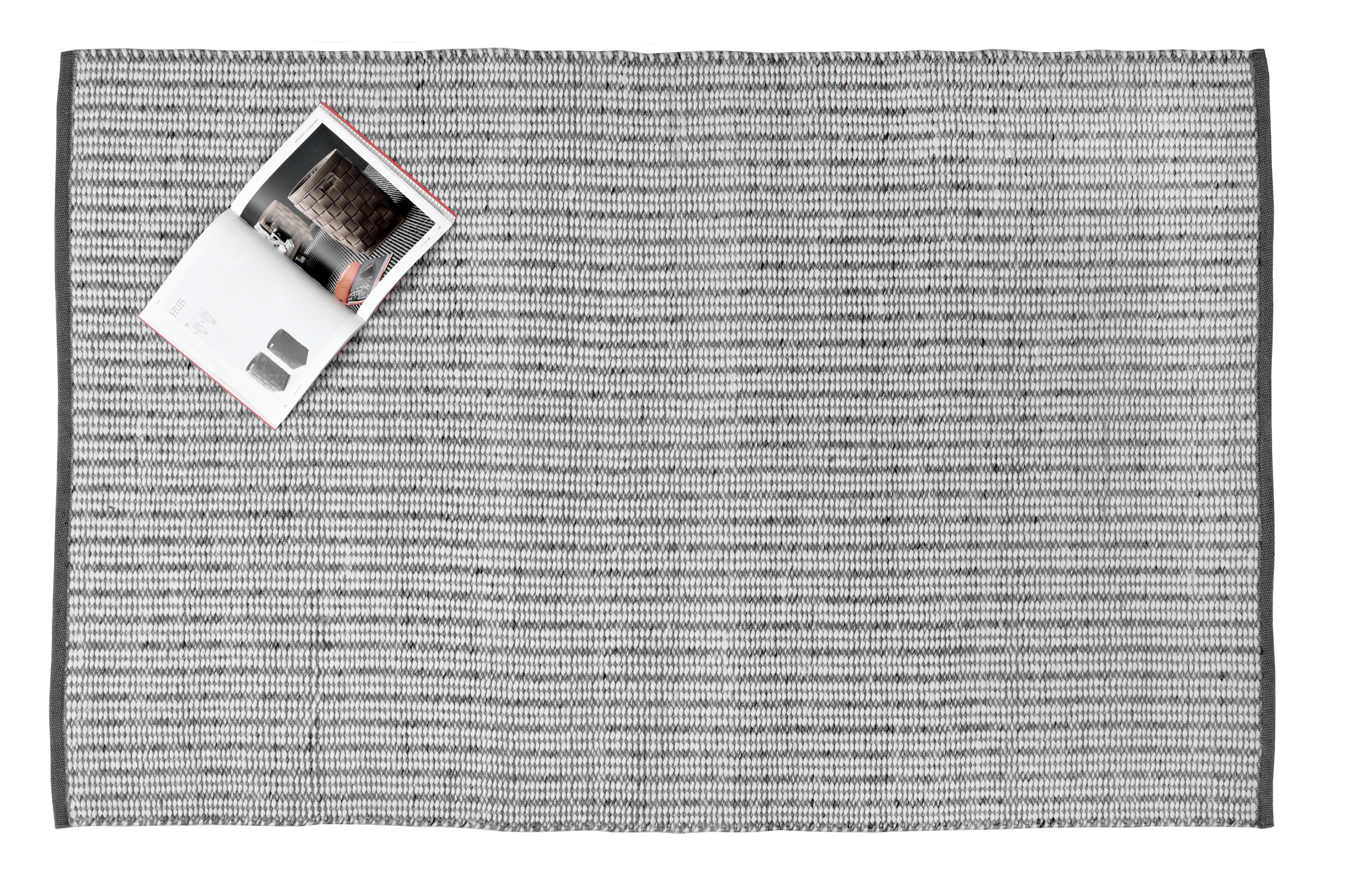 Decoghar - Alfombra Sintetica Deco Pet New Collection Gris/Blanco Diseño Moderno Lavable Indoor/Outdoor0,9X1,5 Mts