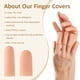 thumbnail image 5 of Protectores de dedos YIVCKOM Gel Finger Cots de silicona (20 unidades), 5 of 6