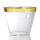 thumbnail image 2 of Paquete de 50 vasos de cóctel de plástico de 9 oz, vasos de plástico transparente con borde resistente, vasos desechables para bodas, fiestas de cumpleaños y aniversarios., 2 of 8