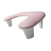 Ioensy - Soporte Para Reposabrazos De Uñas Para Manicura, Portátil, En Forma De U, Para Manicura, Salón De Uñas, Hogar, Rosa