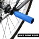 thumbnail image 3 of Ofertas Únicas 1 Par de Reposapiés Traseros de Bicicleta BMX MTB de Aleación de Aluminio Ajuste para Ejes de 3/8 Pulgadas Azul, 3 of 7
