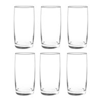 Cristar - Set 6 Vasos Altos Modelo Monterrey Transparente De 445Ml