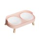 thumbnail image 4 of Comedero Elevado Para Perros Y Gatos, De Polipropileno, Color Rosa, 4 of 5