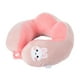 thumbnail image 4 of Almohada de viaje almohada de cuello cómodo, práctico para mujeres duraderas, almohadas de forma de forma de soporte de cuello suave para el cuello su Rosa, 4 of 5