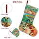 thumbnail image 5 of El Árbol Familiar de los Croods Tema: Calcetines de Navidad, fino lino blanco para colgar en escaleras y chimenea, decoración navideña para el hogar, regalo de Navidad.54cm×38cm, 5 of 5