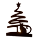 thumbnail image 1 of Decoración de árbol de navidad y gato, 1 of 3