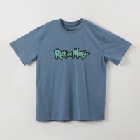 Polera Manga Corta Hombre Celeste Rick And Morty