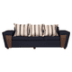 thumbnail image 2 of Juego De Living 3-1-1 CRETA Negro Lino, 2 of 3