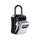 thumbnail image 1 of Caja de seguridad porta llave con candado y clave, gris, 1 of 3