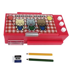 Bothyi - 1/12 Dollhouse Box Craft Corte Model Toy Model Estación De Tren Redway Red