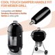 thumbnail image 4 of Mango de compuerta para parrilla Dinlon Cool Touch para Weber WSM, 4 of 7