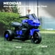thumbnail image 3 of Moto Eléctrica Infantil 3 Ruedas Con Sonido Rr Brave 6v Azul, 3 of 5