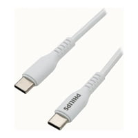 Philips - Cable De Carga Rapida 60W Usb C A Usb C Blanco Dlp8601B/71