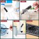 thumbnail image 4 of Xiao Hua Juego de 10 Piezas Cepillo de Limpieza de Nailon para Popote Largo, 10 Diámetros Diferentes, Adecuado para Popote, Botella, Teclado, Cepillo de Limpieza para Joyería - Negro, 4 of 4