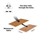 thumbnail image 3 of Alfombrilla de arena para gatos Pieviev, impermeable y a prueba de orina, 3 of 7