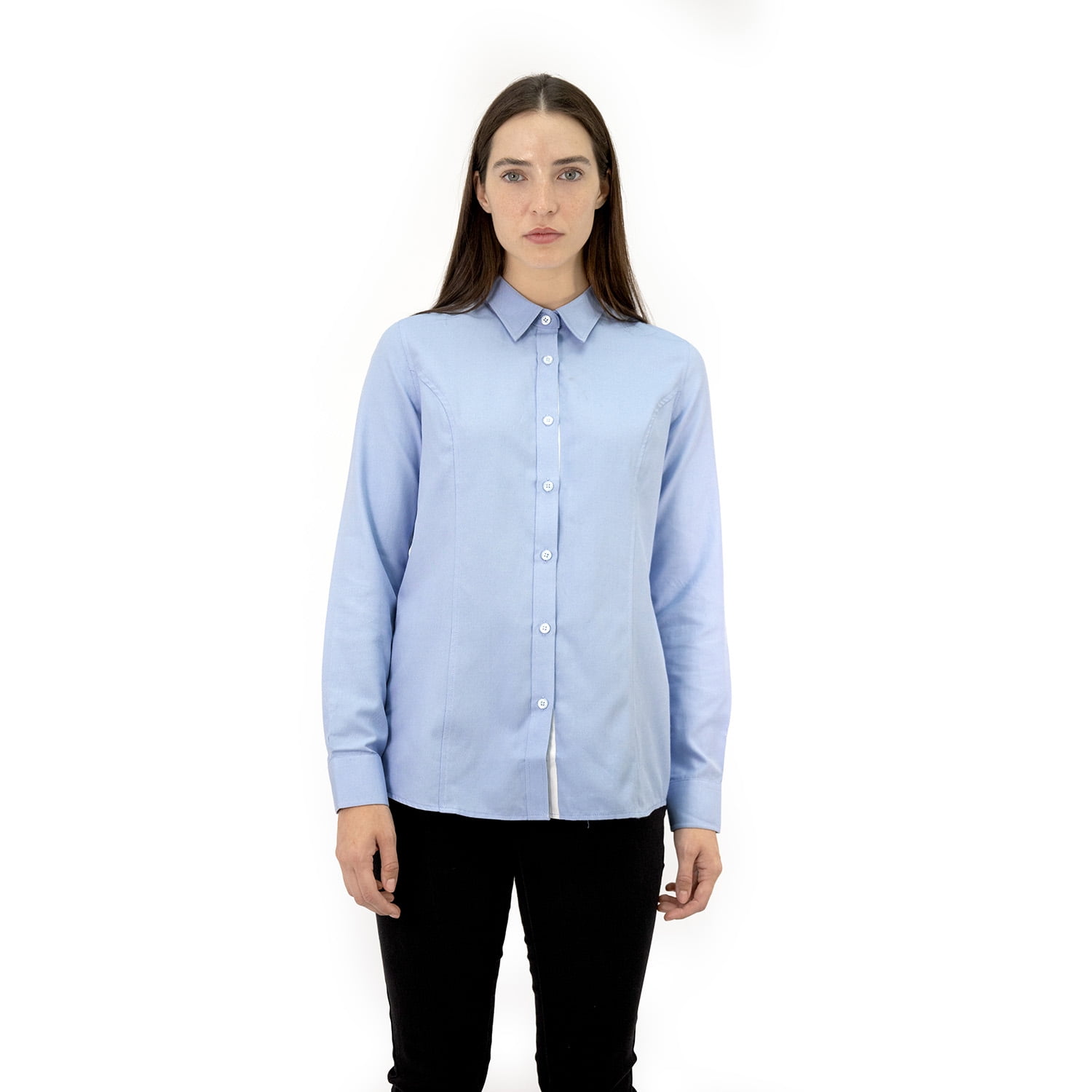 Camisa Quebec Vancouver Celeste Mujer