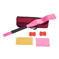 Magideal - Camilla Elástica Para Pies De Danza De Ballet, Potenciador De Arco De Fitness Profesional Para Adultos Y Niños, Herramienta De Pilates Latino Para Gim Rosa Roja