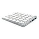 thumbnail image 2 of Teclado Numérico Recargable Con Hub USB Para Notebook De Escritorio Plata, 2 of 5