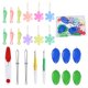 thumbnail image 4 of Enhebradores De Agujas, Guía De Enhebrado De Bucle De Alambre De Color DIY, Azul, Verde, Rojo, 4 of 5