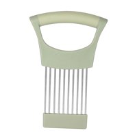 Bothyi - Soporte Para Cebolla Para Rebanar Cortador Manual De Cebolla Para Huevos, Limón, Pepinos, Verde