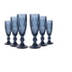 thumbnail image 1 of Copa de Vino para Espumante de Vidrio – Set de 6 Unidades Color Azul, 1 of 3