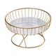 thumbnail image 5 of Cesta De Frutas Centro De Mesa Para El Hogar Jardín Mesa De Comedor Sala De Estar Blanco Rosa, 5 of 5