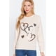 thumbnail image 1 of Top Tipo Jersey de Felpa Francesa con Lentejuelas, 1 of 5