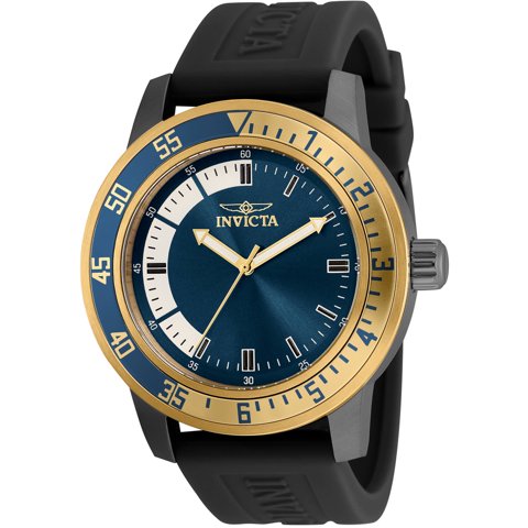 Reloj Invicta Con Esfera Azul De Cuarzo Especial 35779