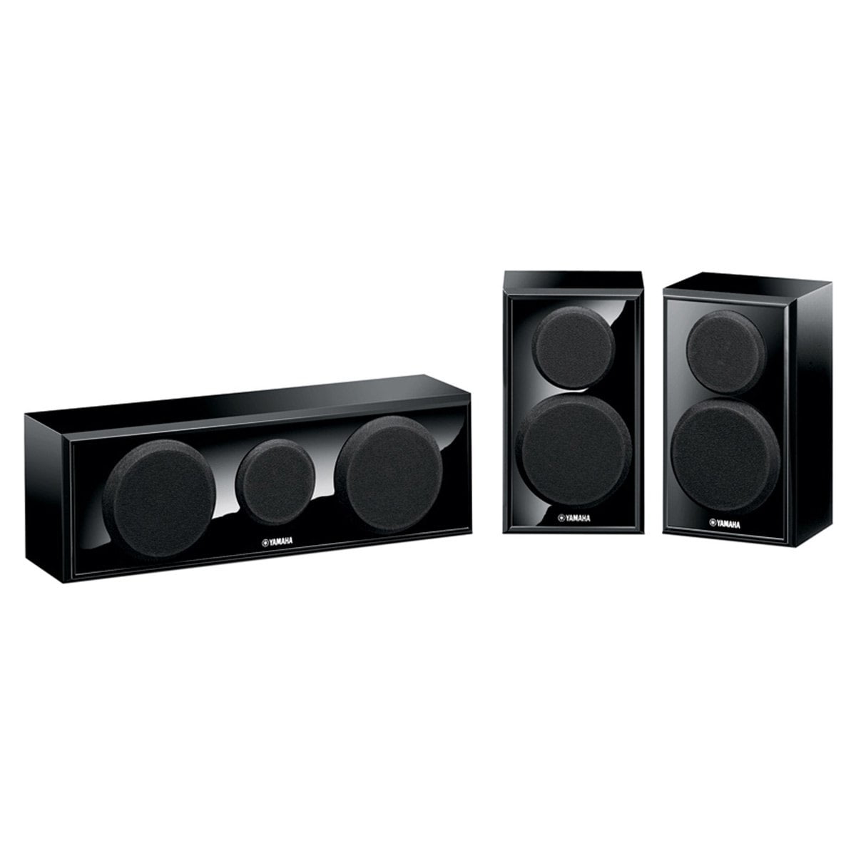Paquete De Altavoces Yamaha Ns-p150 Center/surround (3) Negro