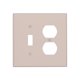 thumbnail image 1 of Cubierta decorativa para tomacorriente Oilbiexn, beige rosado, 2 módulos, 1 of 8