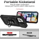 thumbnail image 3 of Estuche GANGXUN para iPhone 14 Plus, soporte giratorio 360°, estilo mecánico y magnético, 3 of 5
